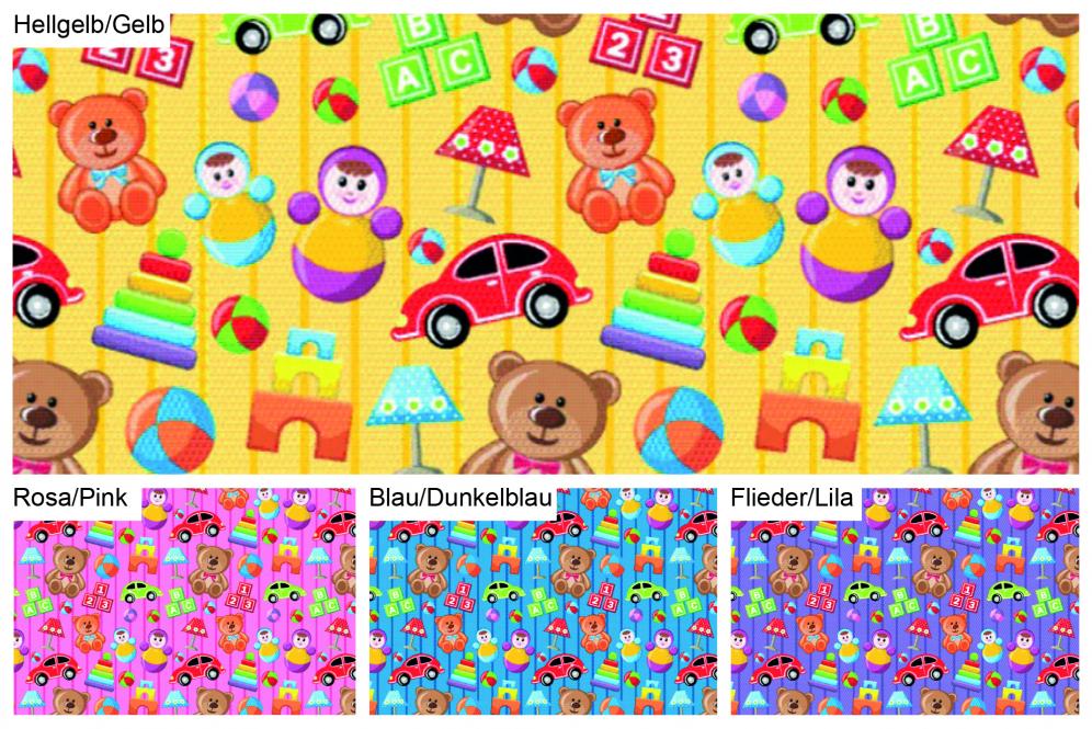 Blackout-Stoff - Spielzeugkiste