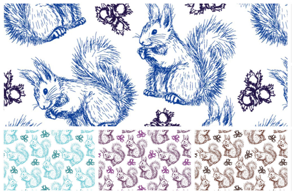 Voile permanent schwer entflammbar