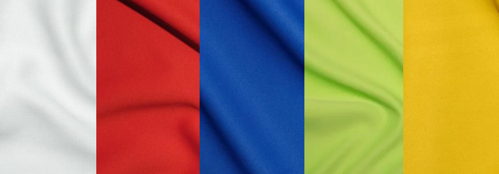 Lichtundurchlässig in bunten Farben