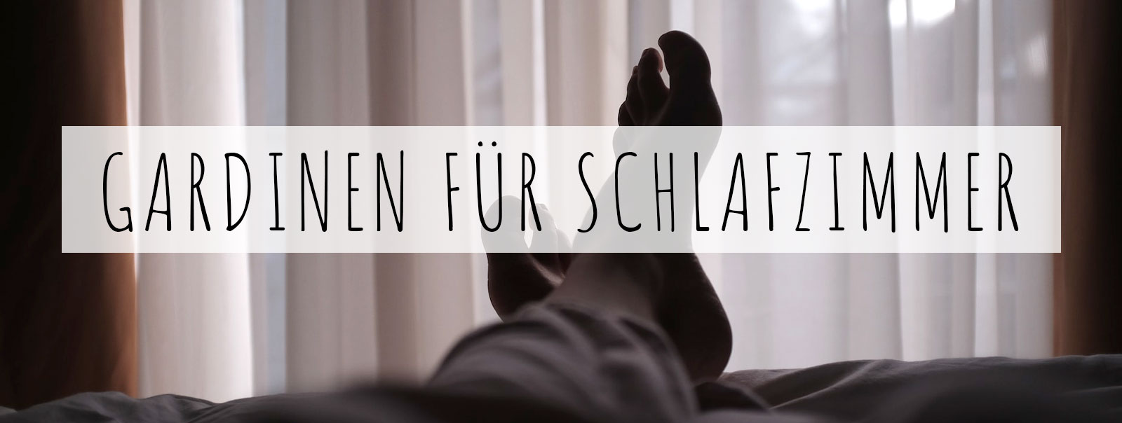 Gardinen für Schlafzimmer