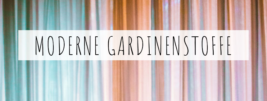Moderne Gardinenstoffe