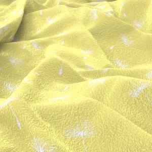 Fleece Stoff - Pusteblume