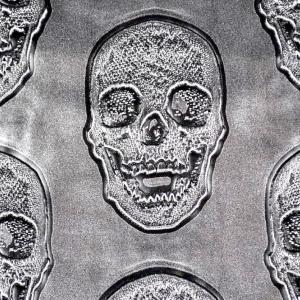 Skelett Muster Stoff