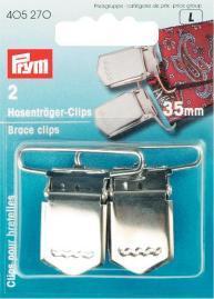 Hosenträger-Clips 35 mm 