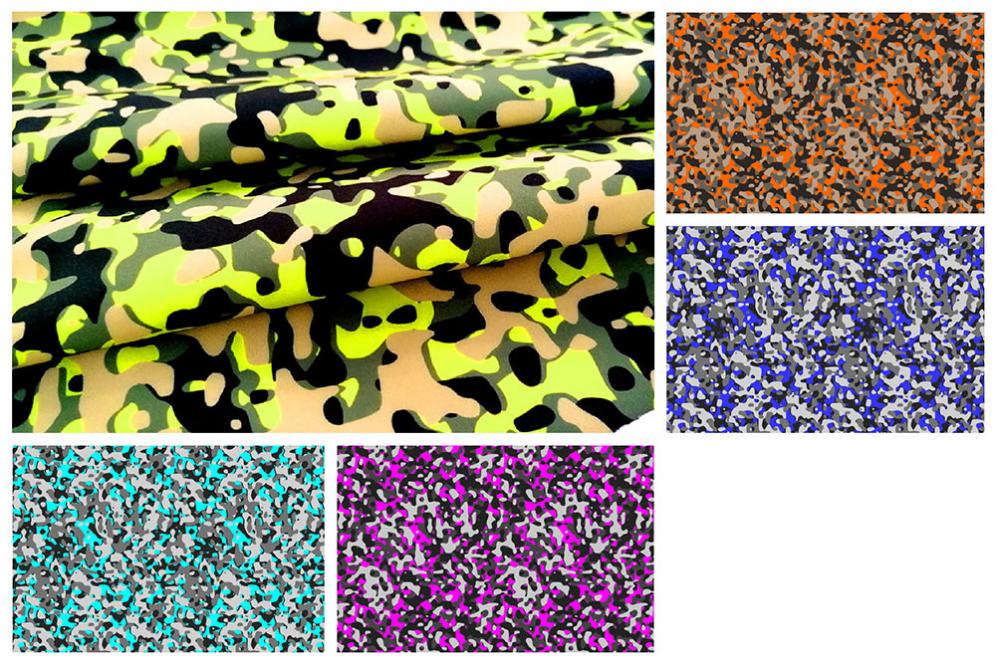 Nano-Softshell - Neon Camouflage 