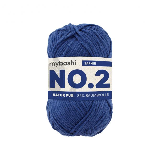Myboshi No. 2 - 50 g - Saphir 