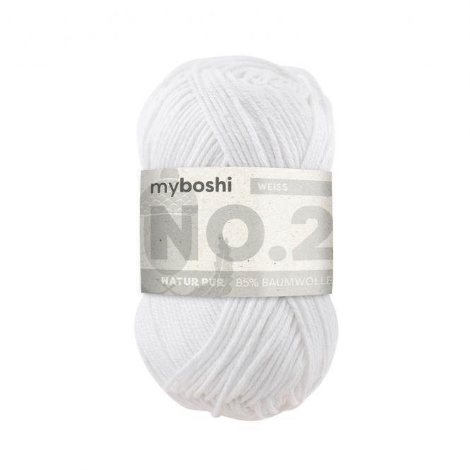 Myboshi No. 2 - 50 g - Weiß 