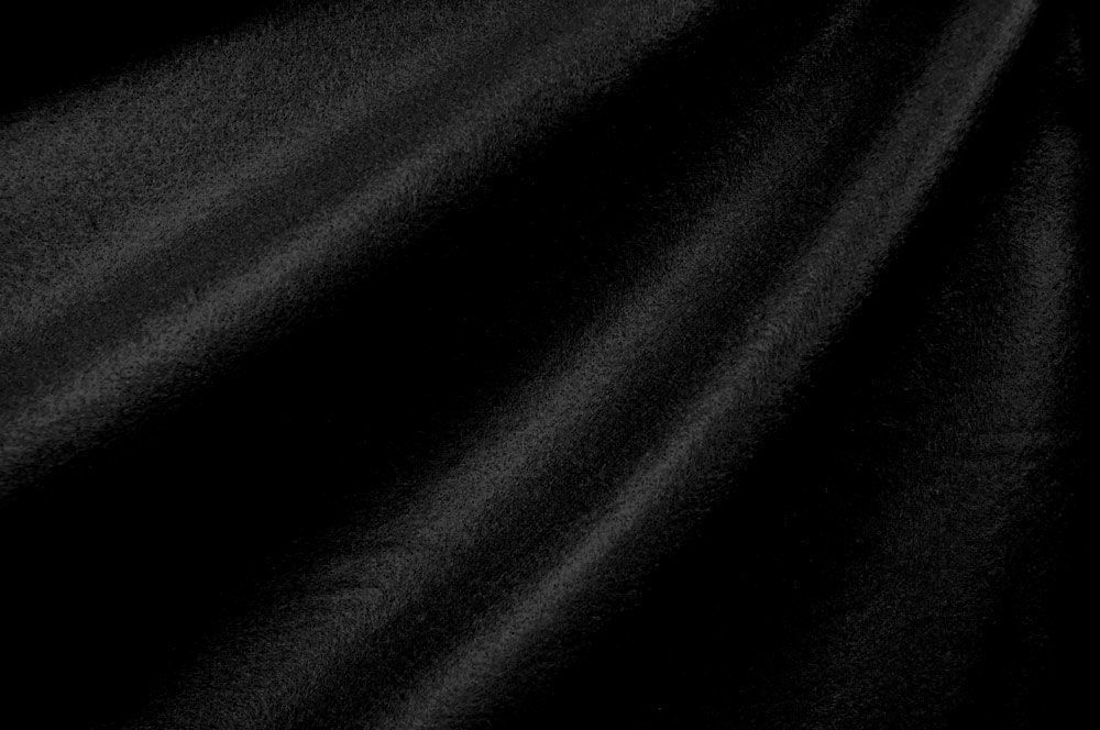 Filz - Halloween -  180 cm breit - Schwarz 