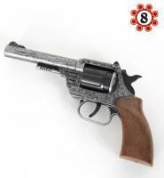 Kostümzubehör: Revolver Dakota, 8-Schuss 