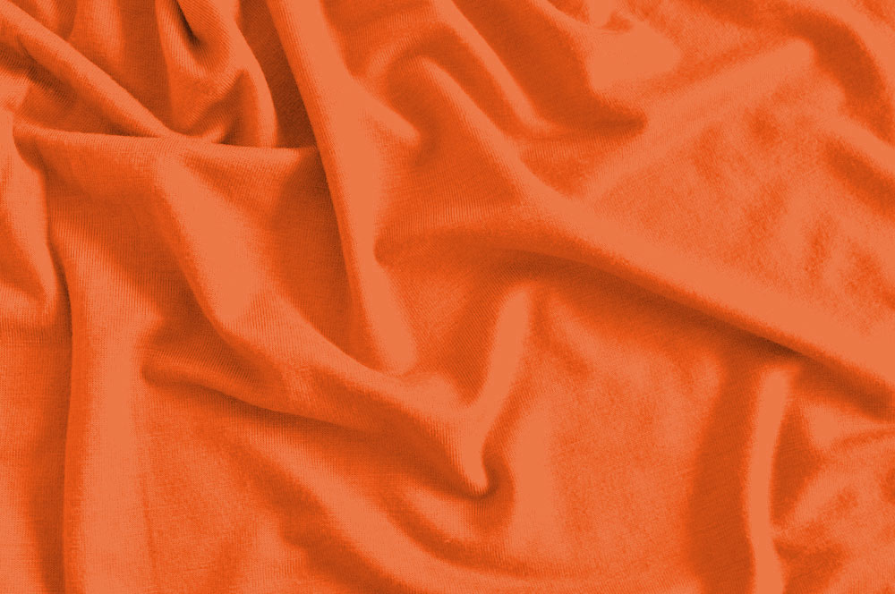 Viskose Jersey Orange