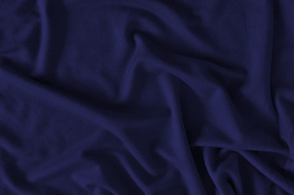 Viskose Jersey Nachtblau