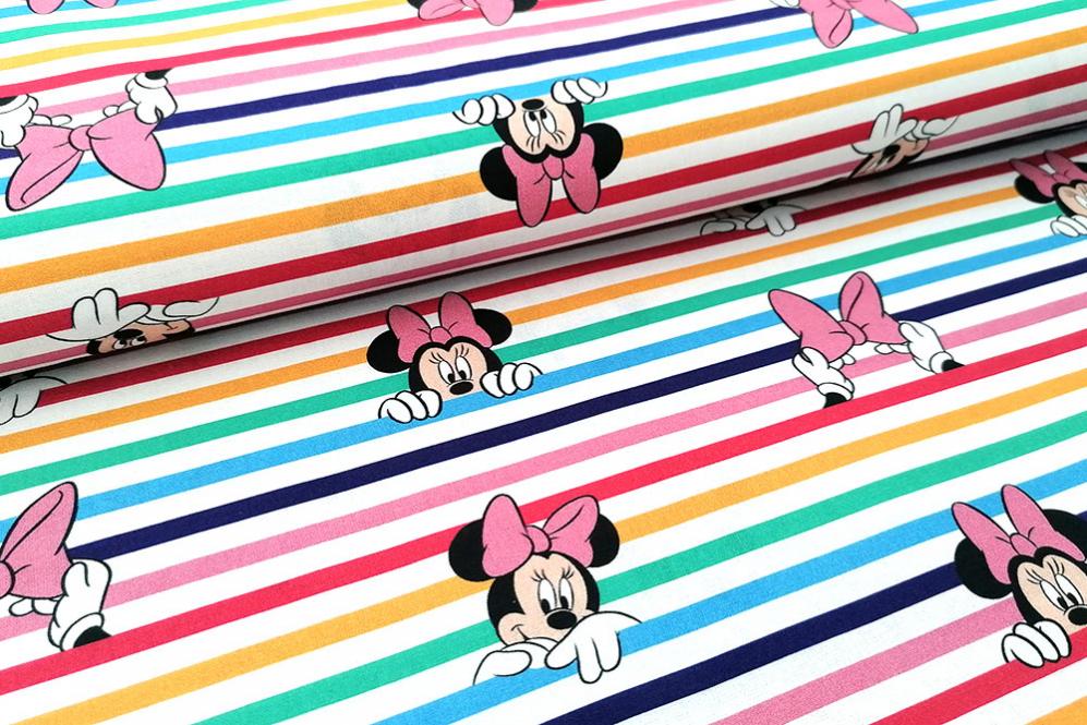 Baumwoll-Dekostoff Digital - Minnie Mouse© 