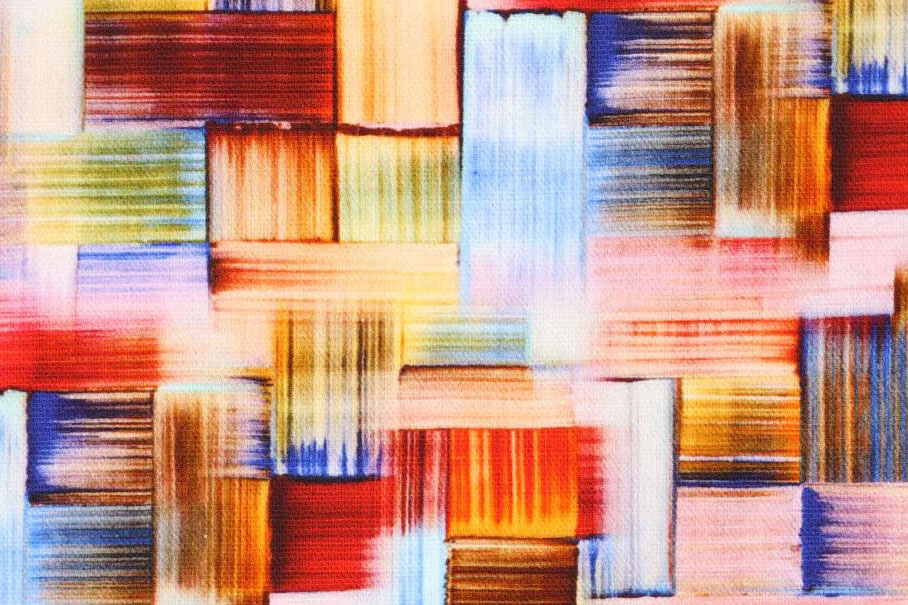 Baumwoll-Canvas Digital - Colour Art 