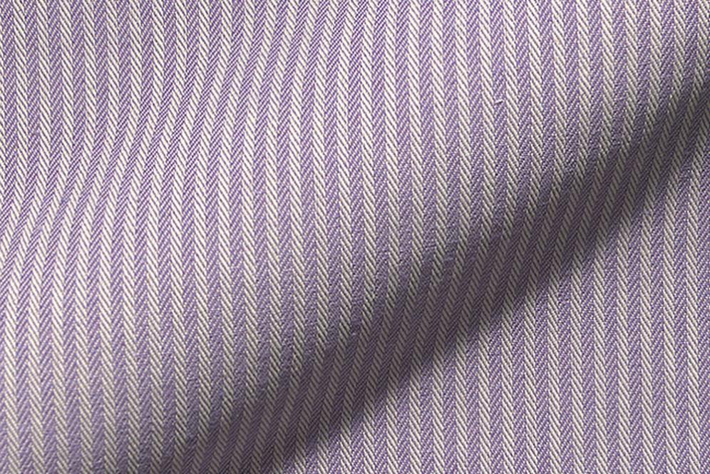 Dekostoff Simply - Streifen - Lavendel 