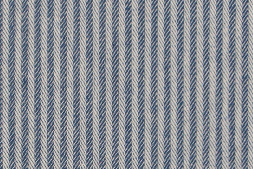 Dekostoff Simply - Streifen - Nachtblau 