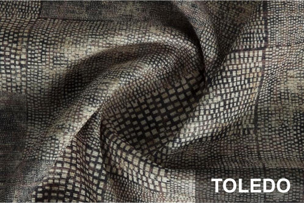 Möbelstoff deluxe - Toledo - Gobi Stone 