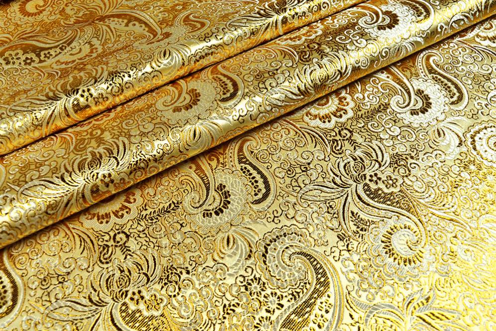 Brokat Maharadscha - Gold/Silber 