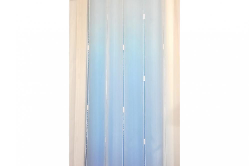 Scherli Borgholt - Weiß transparent - 300 cm hoch - Bleiband - 2,0 Meter 