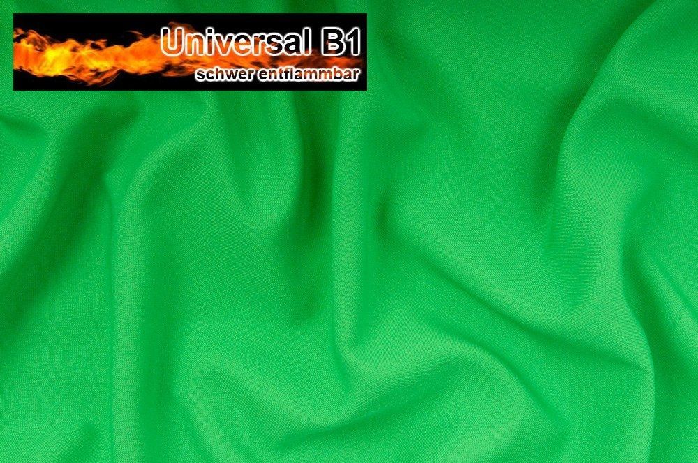 Universal Stoff B1 - schwer entflammbar Grün