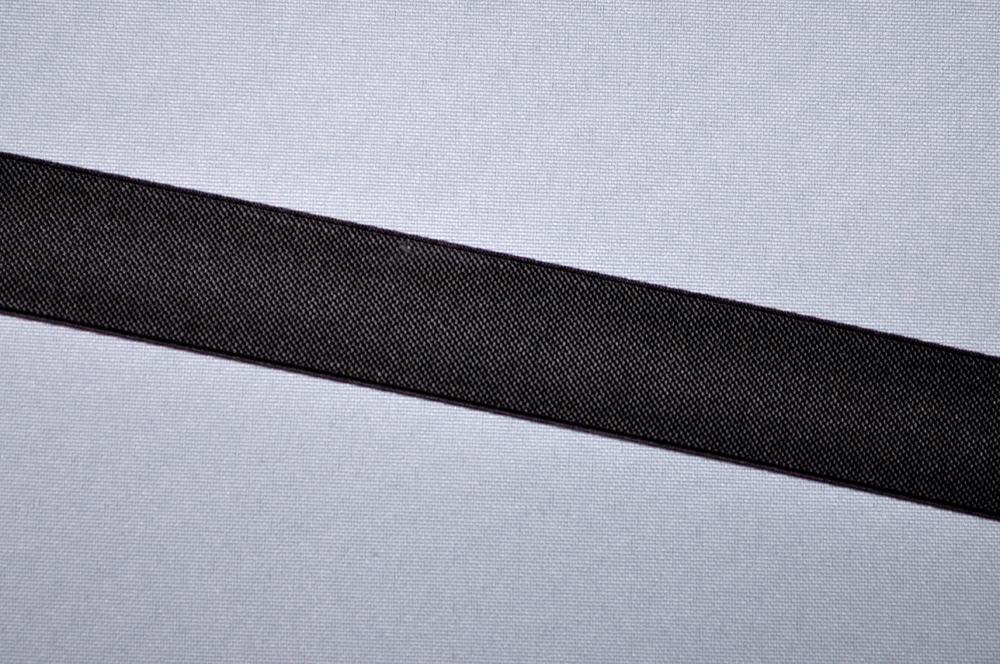 Elastikband 25 mm -Schwarz/Grau 