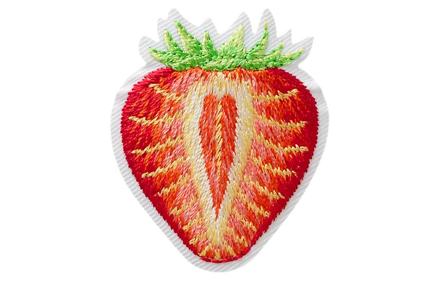 Applikation - Erdbeere 