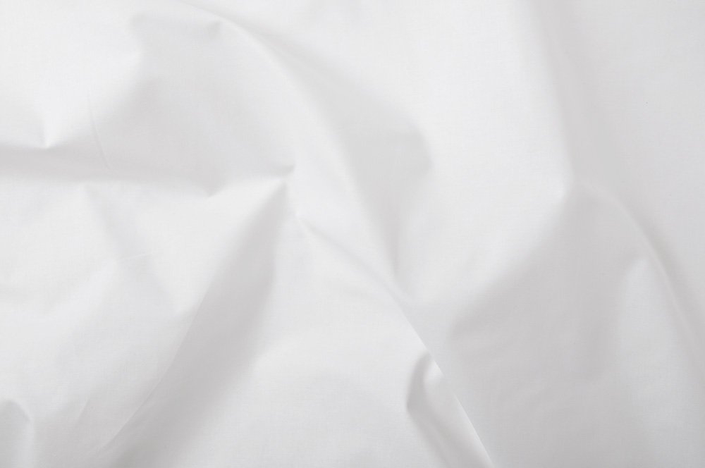 Linon 140 cm breit - kochfest - Weiß 
