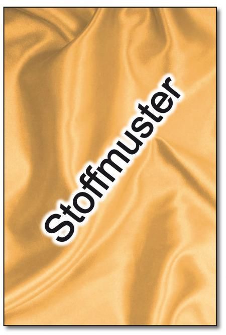 Stoffmuster: Satin Stoff - Gold 