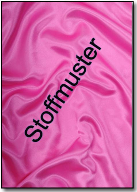 Stoffmuster: Satin Stoff - Pink 