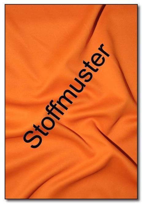 Stoffmuster: Blackout Stoff - Orange 