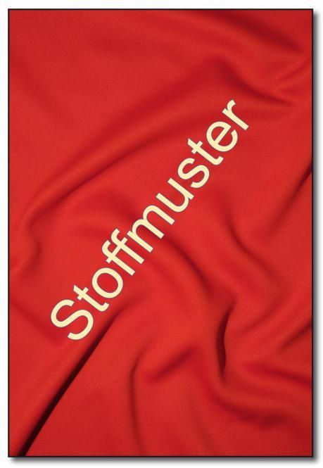 Stoffmuster: Blackout Stoff - Rot 