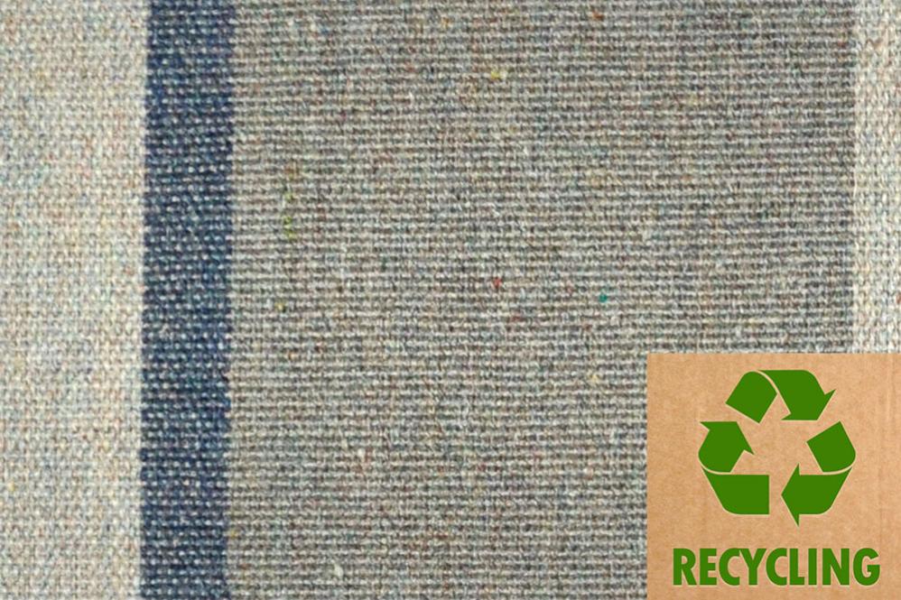 Recycling-Outdoorstoff gestreift - Giardino 