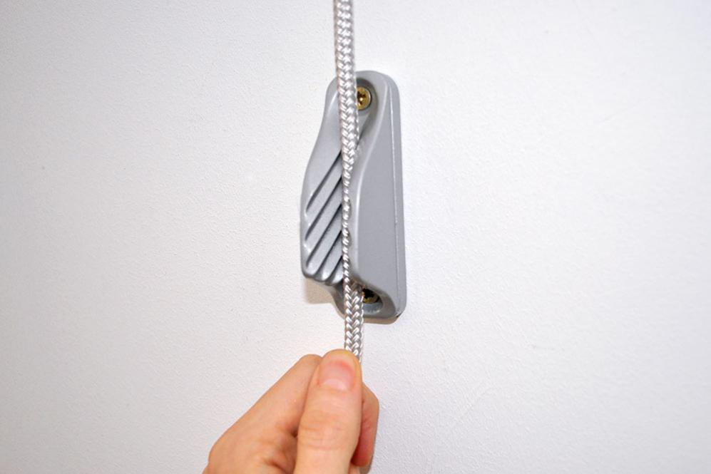 Klemme für Seile mit Ø 4 - 8 mm - Silber 