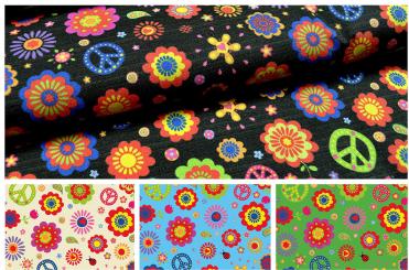 Baumwollstoff - Peace 