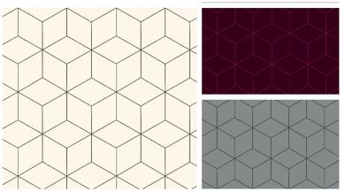 Baumwoll-Mundschutzstoff - Geo 