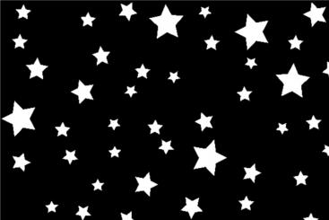 Wellness-Fleece - Night Colours Black&White