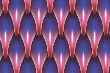 Satin - Drachenhaut Dunkelblau