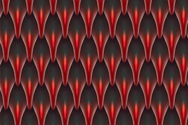 Wärme-Fleece - Drachenhaut Schwarz