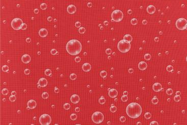 Moskitonetz-Stoff - Luftblasen Rot