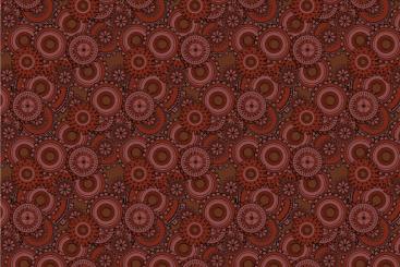 Wellness-Fleece - Steampunk Zahnrad Rot