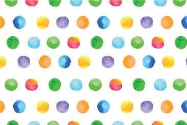 Outdoorstoff - Aquarell-Punkte 