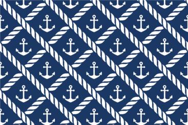 Outdoorstoff Marine-Welt - Anker 