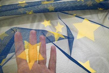 Moskitonetz-Stoff - Nachthimmel 