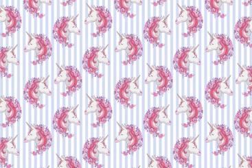 Nano-Softshell - Einhorn-Traum Hellblau