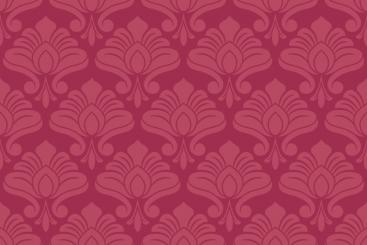 Blackout perm. scher entflammbar - Barock Garten Klassik Bordeaux