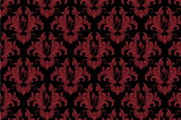 Blackout - Barock Henry II. - Bordeaux/Schwarz - 2,0 Meter 