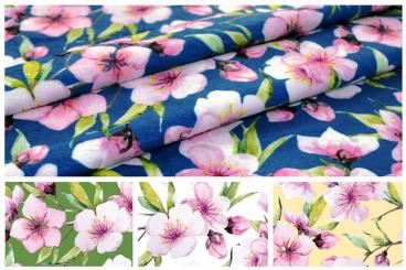 Wellness-Fleece - Japanische Kirschblüte 