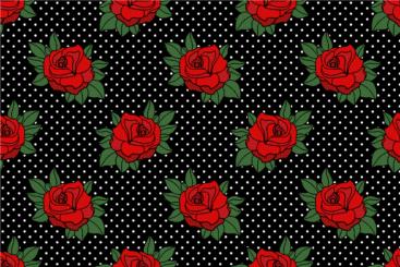 Satin Rockabilly - Classic Roses 