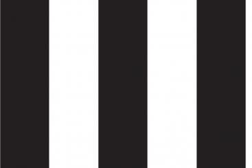 Blackout - Blockstreifen 10 cm Schwarz/Weiß