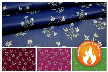 Blackout perm. schwer entflammbar - Berg-Edelweiß 