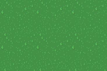 Satin - Wassertropfen Grün